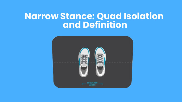 narrow stance foot placement