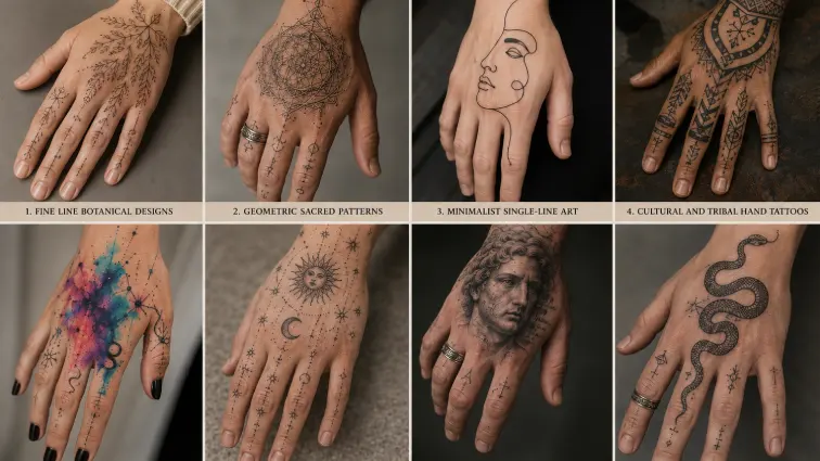 hand tattoo ideas