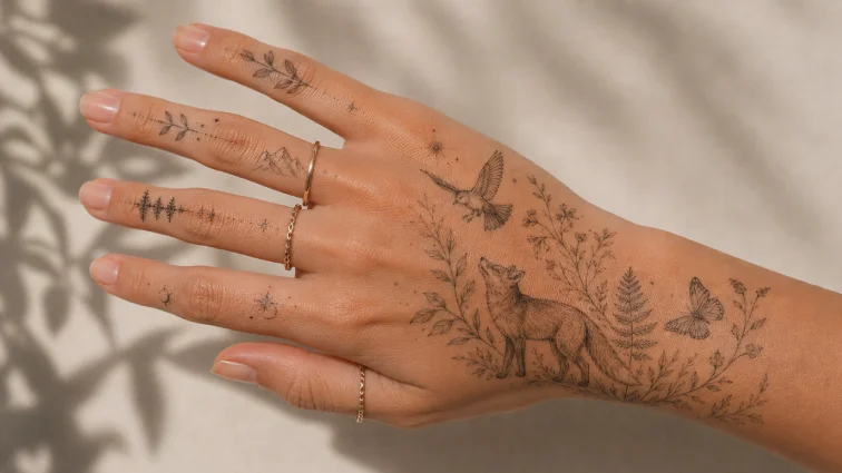 nature and animal motifs